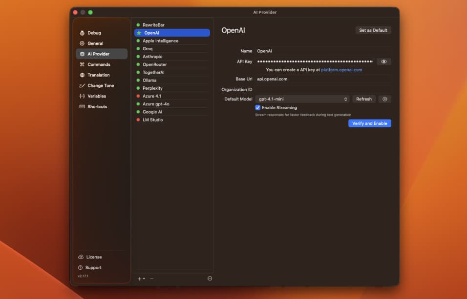 Use Local AI Models